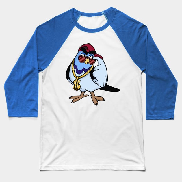 A Better View Baseball T-Shirt by Gorditothebodegacat